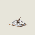 530 SL Mules - Metallic Leather and Mesh